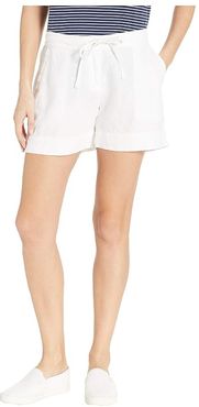 Palmbray Shorts (White) Women's Shorts