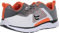 CloudWalker (White/Dark Grey/Orange) Men's Shoes