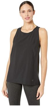 Contenta Sleeveless Top (Black) Women's Sleeveless