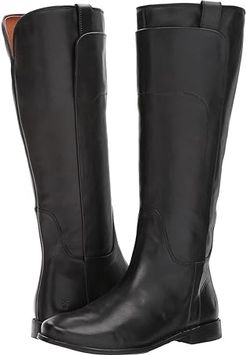Paige Tall Riding (Black Smooth Vintage Leather) Women's Pull-on Boots