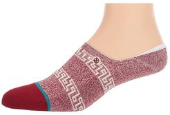 Greek Invisible (Red) Men's Crew Cut Socks Shoes