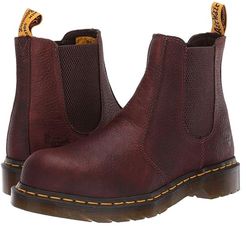 Arbor Steel Toe Chelsea Boot (Teak) Women's Pull-on Boots