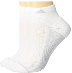 Superlite Stripe II Low Cut Socks 3-Pack (White/Light Onix/Clear Onix/Clear Grey) Men's Crew Cut Socks Shoes