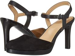 Tulip (Black Suede/Leather) Women's Shoes