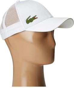 Classic 5CM Croc Trucker Hat (White) Caps