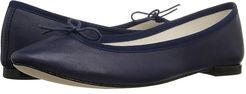Cendrillon - Nappa Leather (Classique (Dark Blue Nappa Calfskin Leather)) Women's Flat Shoes