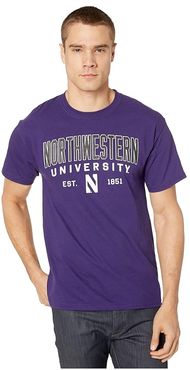 Northwestern Wildcats Jersey Tee (Champion Purple 2) Men's T Shirt