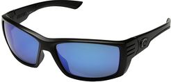 Reefton (Blue Mirror Glass W580) Athletic Performance Sport Sunglasses