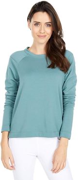 Oma Fleece Sweater (Nordic Morning) Women's Clothing