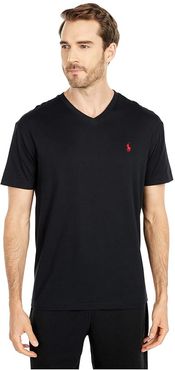 Classic Fit V-Neck T-Shirt (RL Black) Men's T Shirt