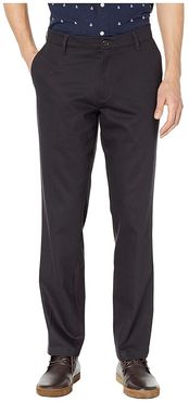 Straight Fit Signature Khaki Lux Cotton Stretch Pants D2 - Creased (Dockers Navy) Men's Casual Pants