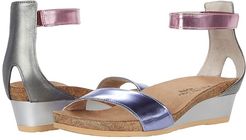 Pixie (Purple Mirror Leather/Pink Mirror Leather/Sterling Leather) Women's Sandals