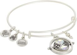 Harry Potter Time Turner Expandable Wire Bangle Bracelet (Silver) Bracelet