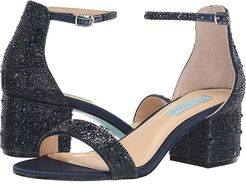 Mari Heeled Sandal (Navy) Women's Shoes