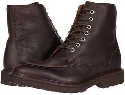 Lace-Up Boot (Brown) Men's Shoes