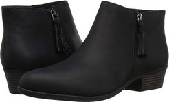 Addiy Terri (Black Leather) Women's  Shoes