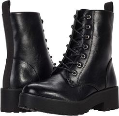 Mazzy (Black Smooth) Women's Lace-up Boots