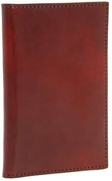 Old Leather Collection - 8 Pocket Credit Card Case (Cognac Leather) Wallet