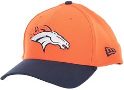 NFL Team Classic 39THIRTY Flex Fit Cap - Denver Broncos (Orange/Navy) Baseball Caps