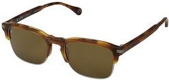 Wiley Alchemy 53 (Matte Rootbeer/Bronze) Athletic Performance Sport Sunglasses