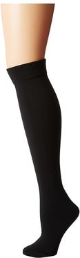 Fleece-Lined Knee High II (Black) Women's Knee High Socks Shoes