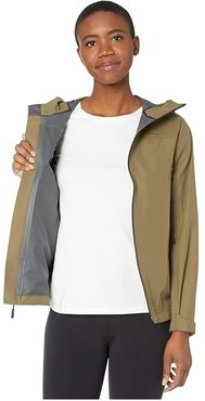 Swiftwater Rain Jacket (Field Olive) Women's Clothing