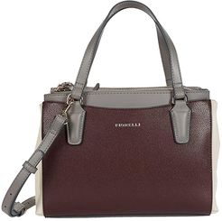 Arianna Small Satchel (Oxblood Mix) Handbags