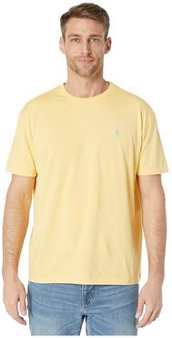 Classic Fit Crew Neck Tee (Yellow) Men's T Shirt