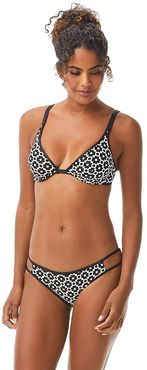 Modspade Bralette Underwire Bikini Top (Black) Women's Swimwear