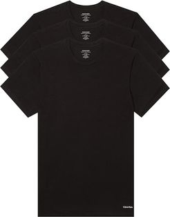 Cotton Classics Multipack Short Sleeve Crew (Black) Men's Clothing