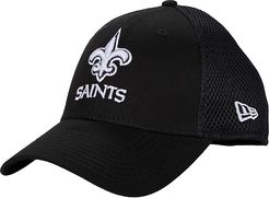 NFL Stretch Fit Neo 3930 -- New Orleans Saints (Black) Caps