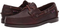 Docksides Portland Tumbled Matte (Cinnamon/Dark Brown) Men's Shoes