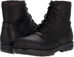 6 Zink Steel Toe (Black) Men's Shoes