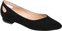 Devon Flat (Black) Women's Shoes