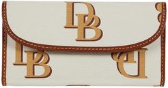 Monogram Continental Clutch (Beige) Clutch Handbags