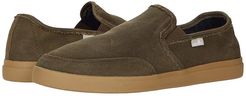 Vagabond Slip-On Sneaker LX (Dark Olice) Men's Shoes