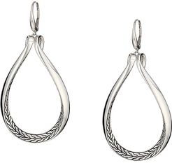 Classic Chain Earrings (Silver) Earring
