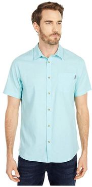 Service Short Sleeve Shirt (Ice Water) Men's Clothing