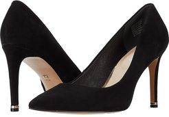 Riley 85 Pump (Black Suede) High Heels