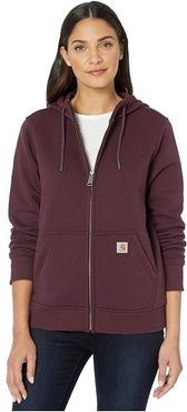 Clarksburg Full Zip Hoodie (Fudge Heather) Women's Sweatshirt