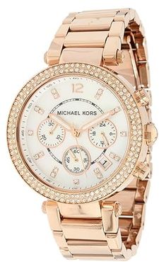 MK5491 - Parker Chronograph (Rose Gold IP) Analog Watches
