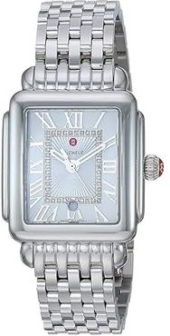 Deco Madison Mid Silver - MWW06G000012 (Stainless Steel/Silver/White Sunray Dial) Watches