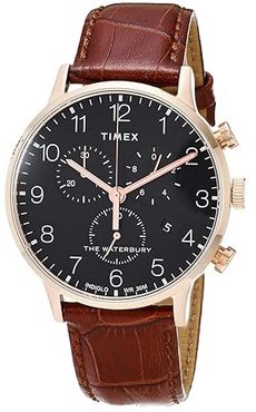 Waterbury Classic Chrono (Black/Brown) Watches