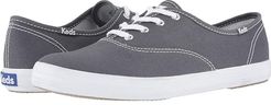 Champion-Canvas CVO (Graphite) Women's Lace up casual Shoes