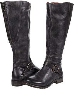 Glaye Wide Calf (Black Rustic) Women's Boots
