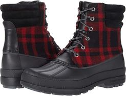 Cold Bay Boot (Black/Buff Check) Men's Boots