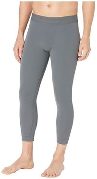 Dry 3/4 Tights Yoga (Iron Grey/Black) Men's Casual Pants
