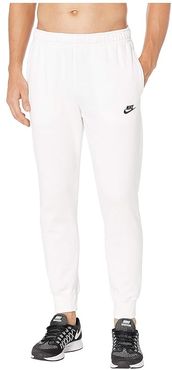 NSW Club Jogger (White/White/Black) Men's Casual Pants
