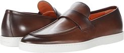 Pace (Brown) Men's Slip on  Shoes