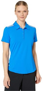 Ultimate365 Short Sleeve Polo (Glory Blue) Women's Clothing